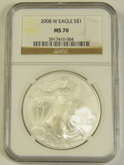 2008-W Silver Eagle . . . . NGC MS-70