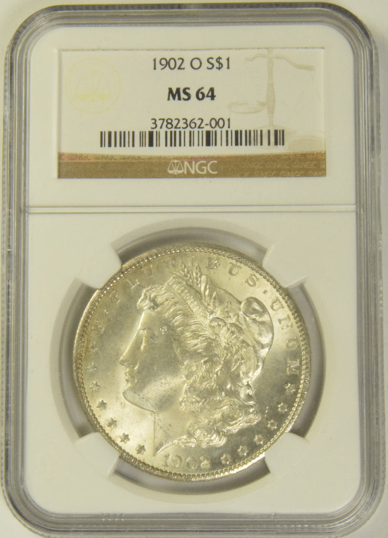 1902-O Morgan Dollar . . . . NGC MS-64