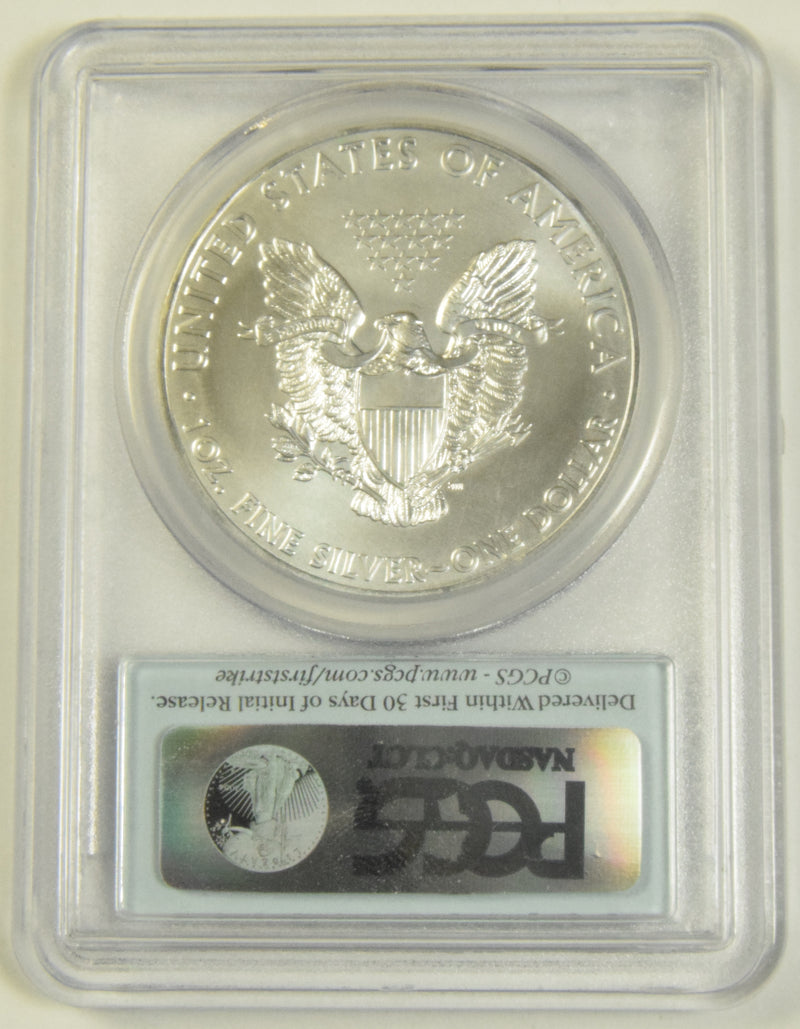 2014(W) Silver Eagle . . . . PCGS MS-70 First Strike Struck at West Point Mint