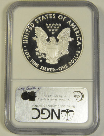 2008-W Silver Eagle . . . . NGC PF-70 Ultra Cameo