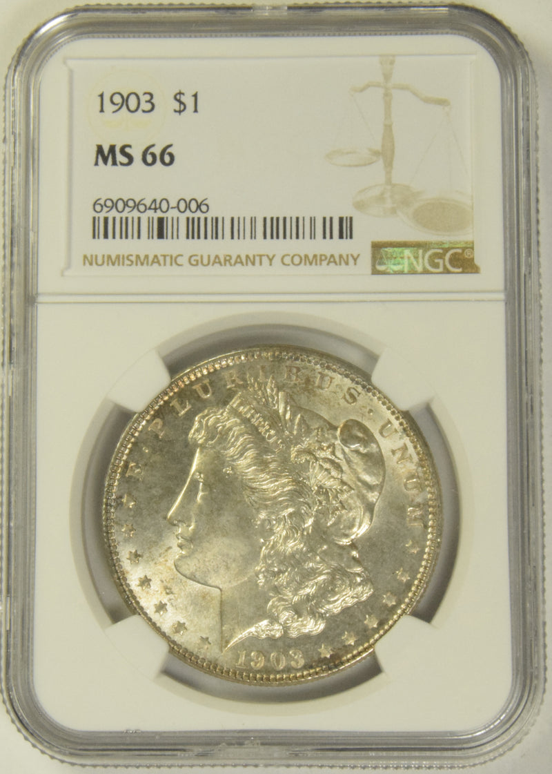 1903 Morgan Dollar . . . . NGC MS-66