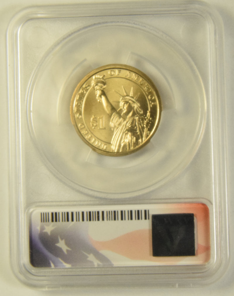 2009-D Harrison Presidential Dollar . . . . ANACS SP-69 First Strike