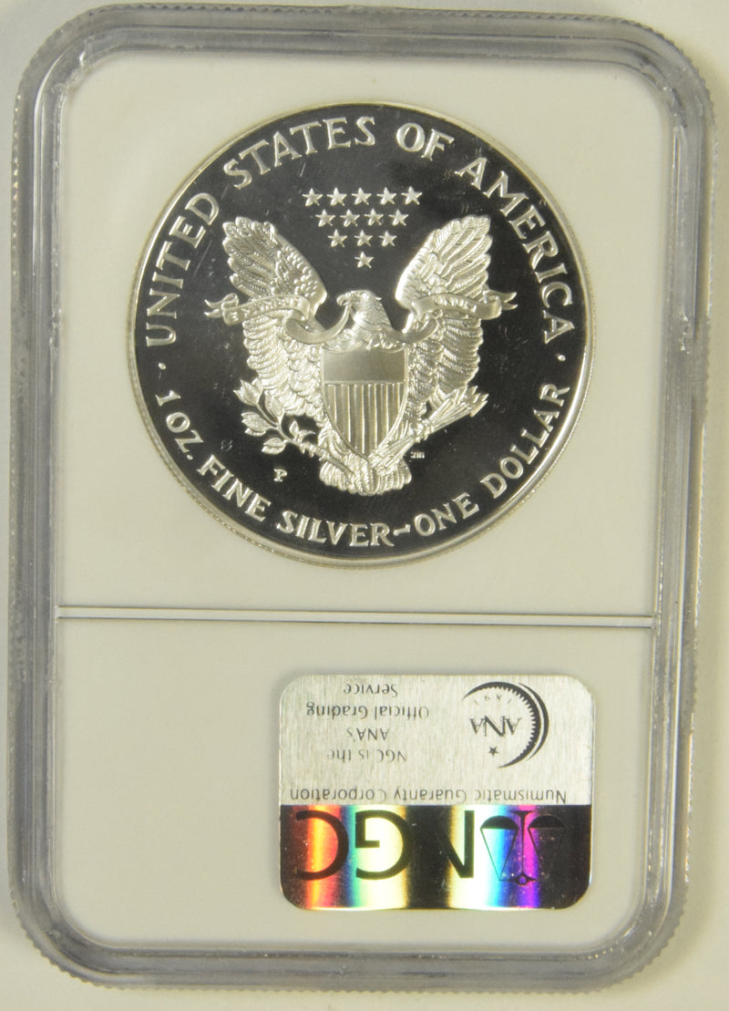 1997 Silver Eagle . . . . NGC PF-69 Ultra Cameo