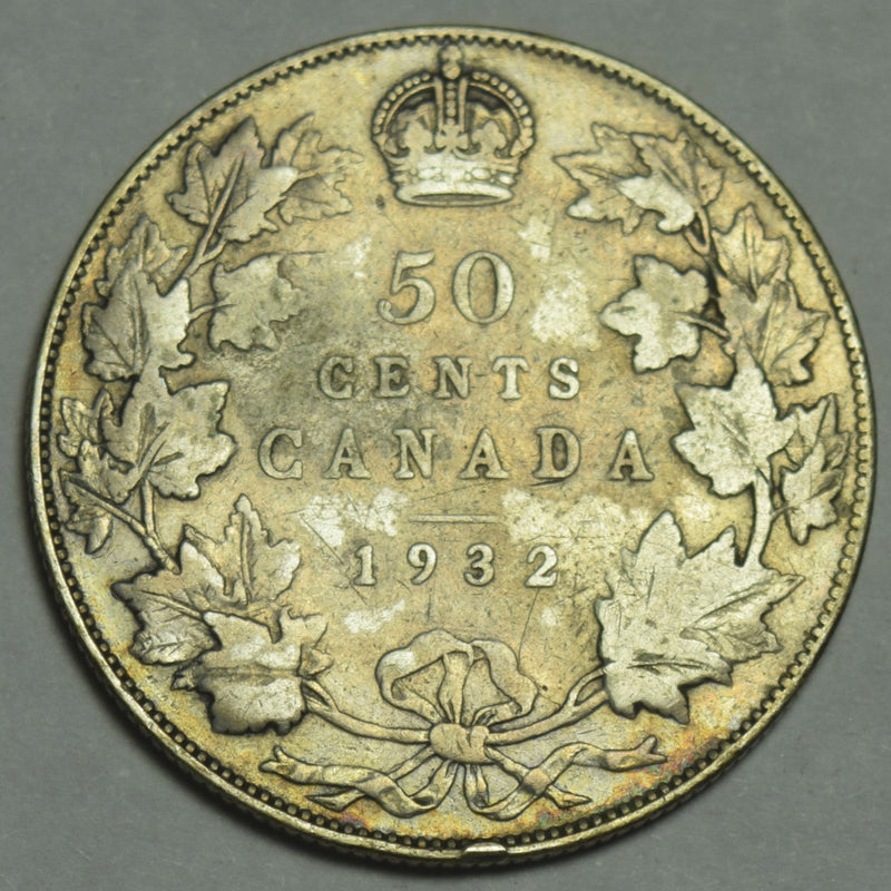 1932 Canadian Half Very Good