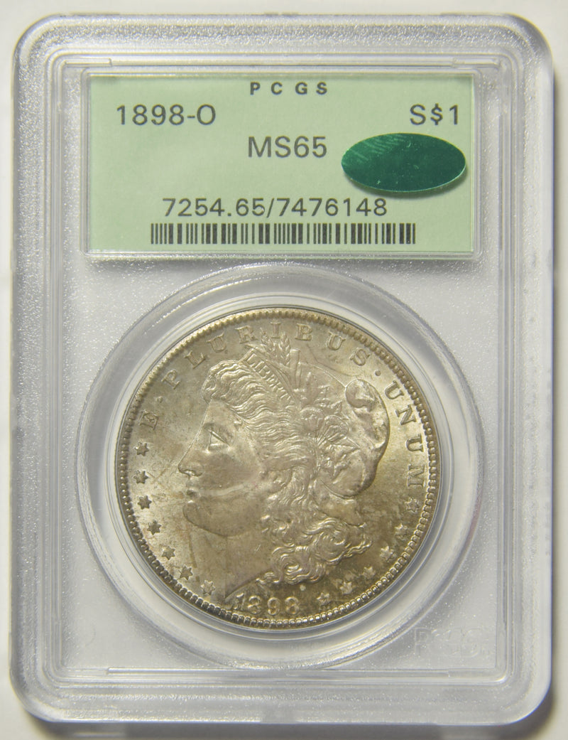 1898-O Morgan Dollar . . . . PCGS MS-65 CAC