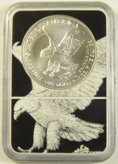 2021 Type 2 Silver Eagle Special Liberty Label . . . . NGC MS-70