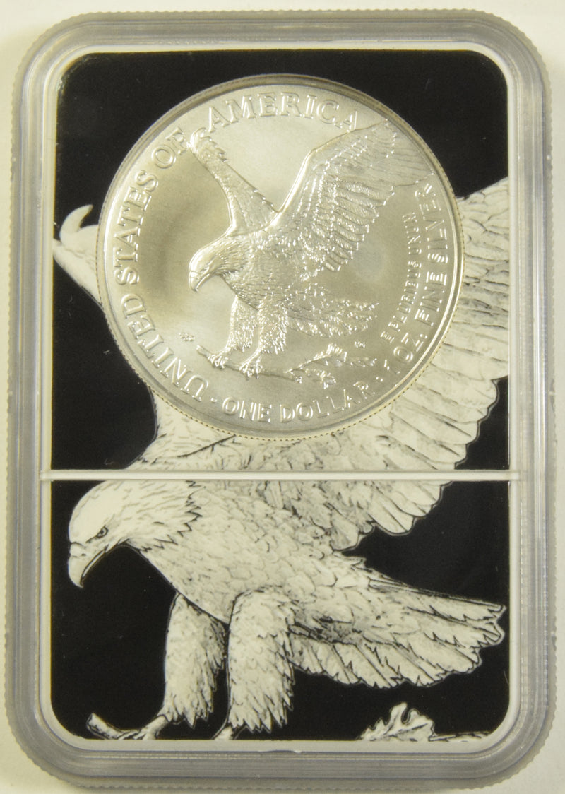 2021 Type 2 Silver Eagle Special Liberty Label . . . . NGC MS-70