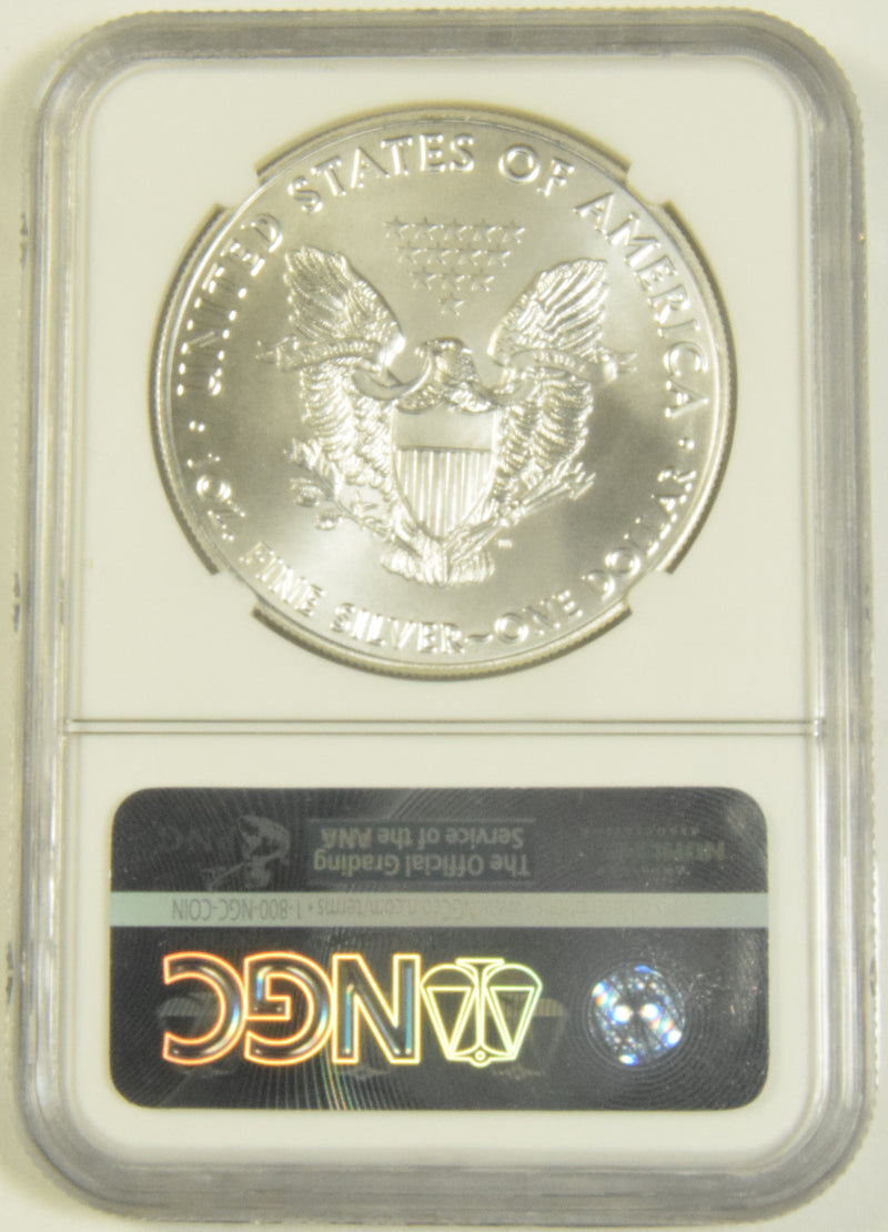 2016 Silver Eagle . . . . NGC MS-70 First Day of Issue Eagle 30th Anniversary