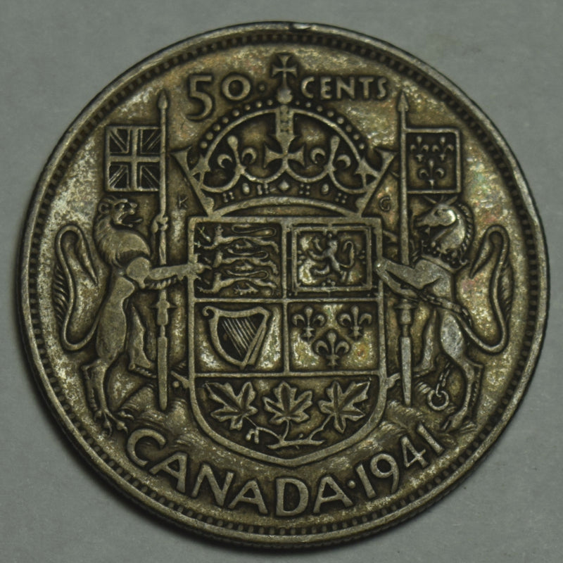 1941 Canadian Half Extremely Fine