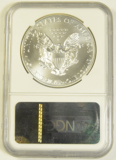 2011 Silver Eagle . . . . NGC MS-69 Early Releases 25th Anniversary