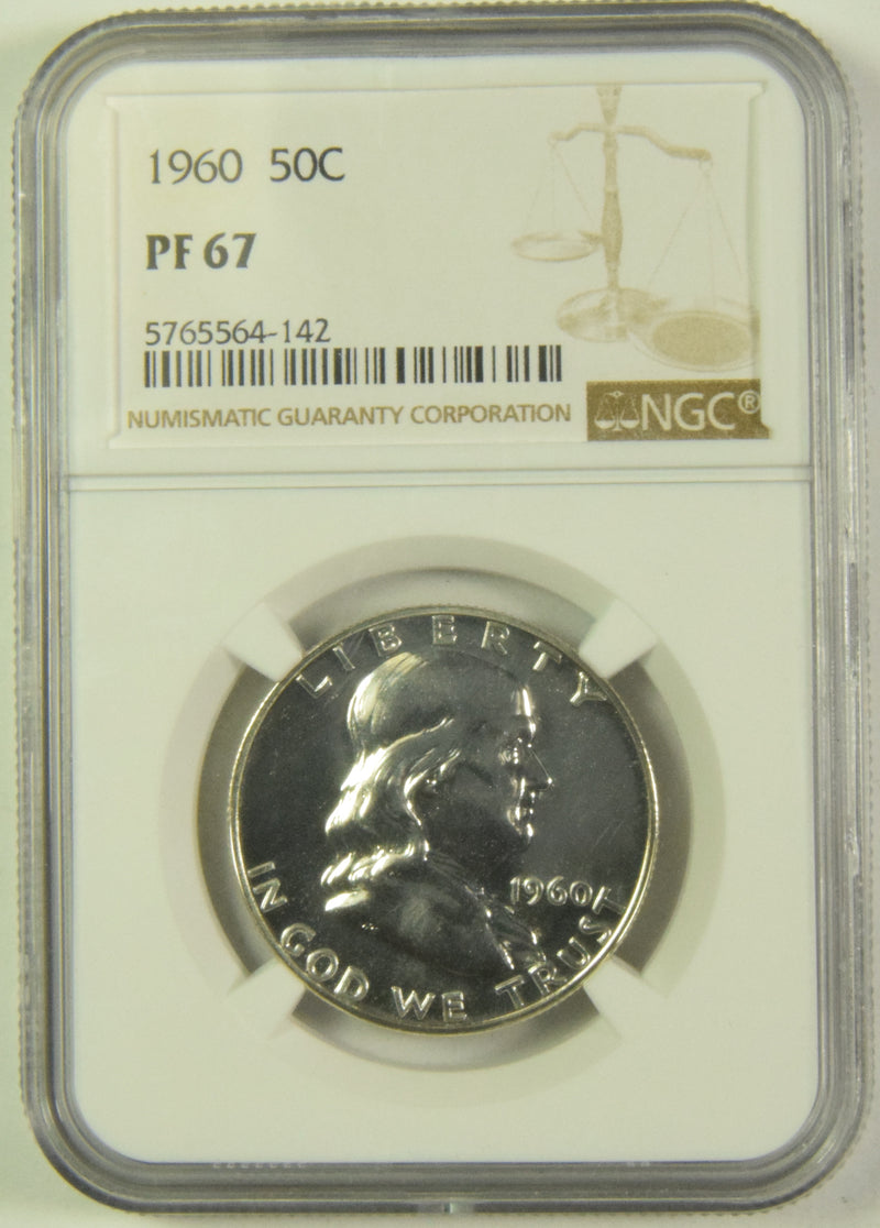 1960 Franklin Half . . . . NGC PF-67