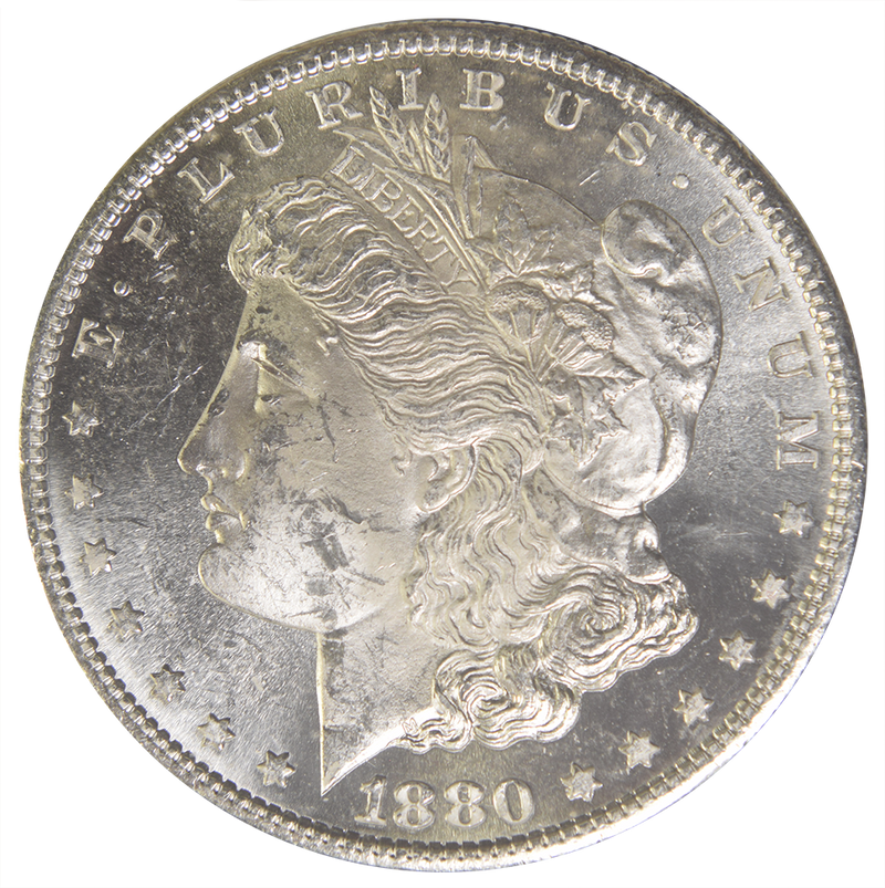 1880-S Morgan Dollar . . . . Choice BU+ Prooflike