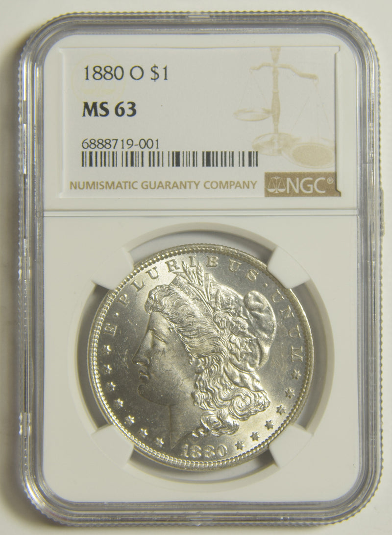 1880-O Morgan Dollar . . . . NGC MS-63