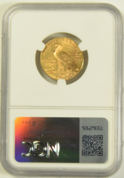 1911 $5.00 Indian Gold . . . . NGC MS-62