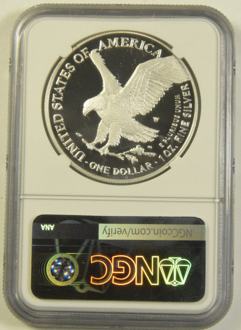 2022-W Silver Eagle . . . . NGC PF-70 Ultra Cameo First Day of Issue