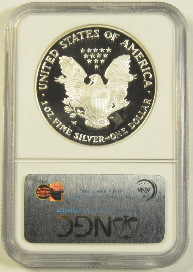 2006-W Silver Eagle . . . . NGC PF-69 Ultra Cameo 25th Anniversary