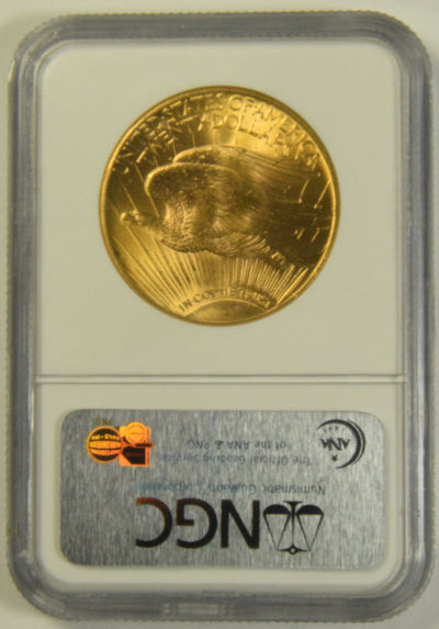 1925 $20.00 St. Gaudens Gold . . . . NGC MS-63