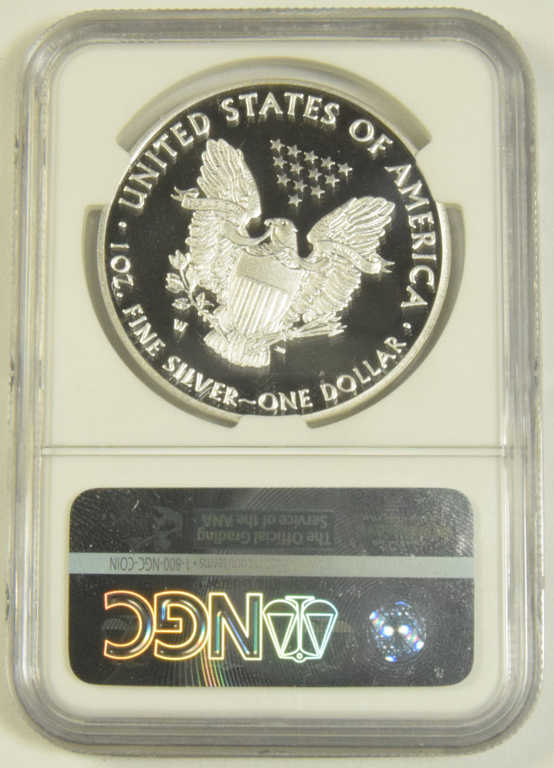 2016-W Silver Eagle . . . . NGC PF-70 Ultra Cameo Lettered Edge 30th Anniversary