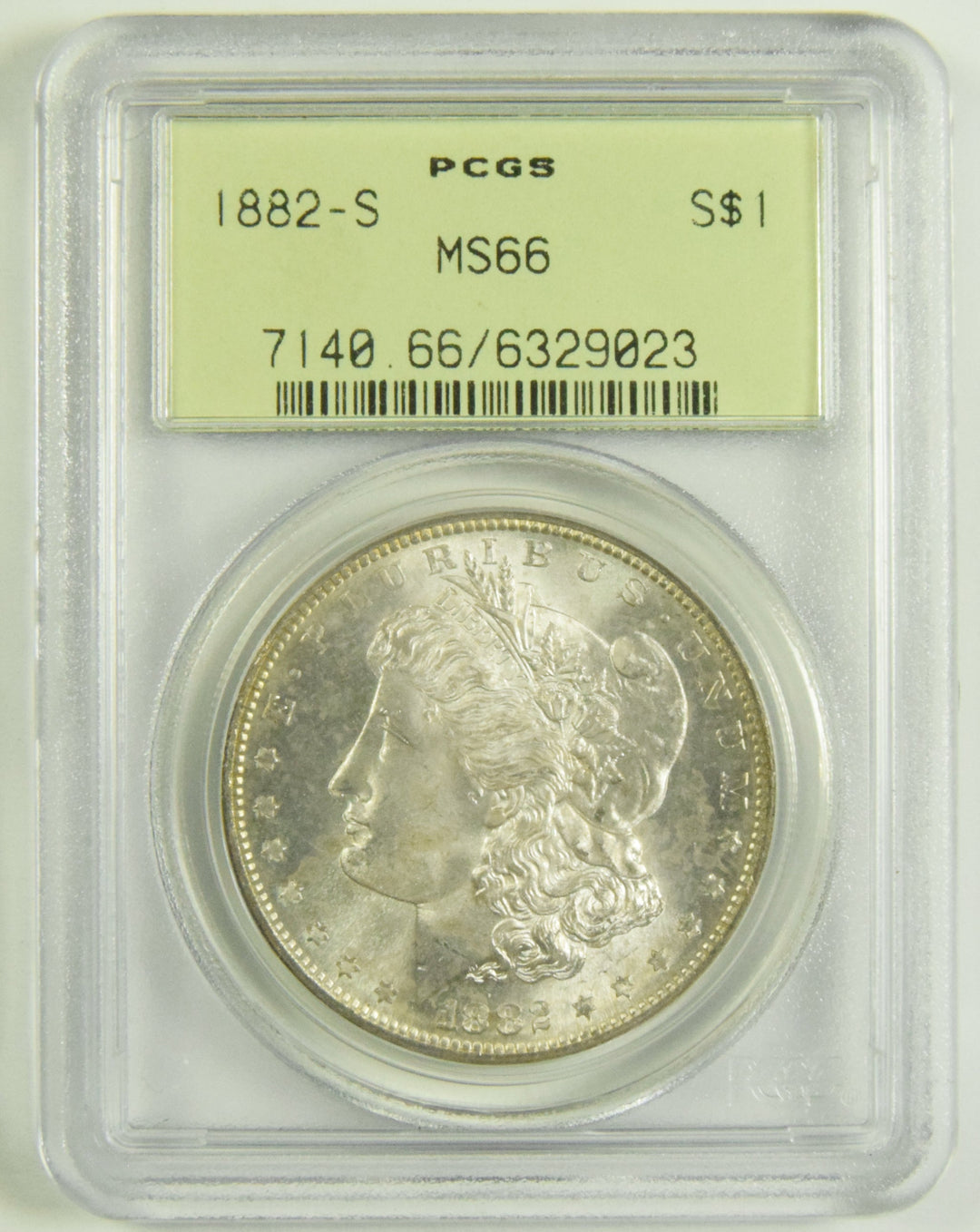 1882-S Morgan Dollar PCGS MS-66 – Mount Vernon Coin