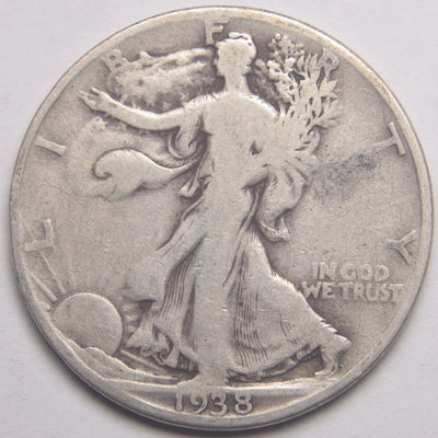 1938-D Walking Liberty Half Fine