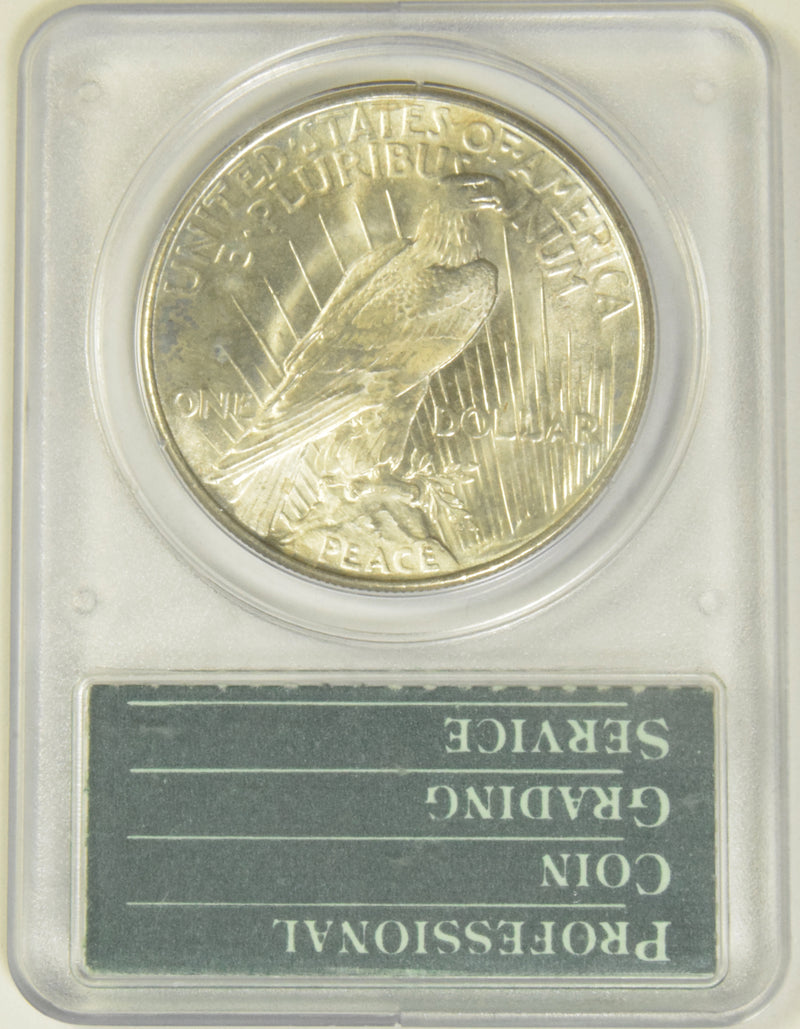 1922 Peace Dollar . . . . PCGS MS-64 OGH