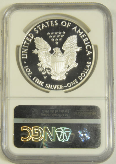 2016-W Silver Eagle . . . . NGC PF-70 Ultra Cameo Lettered Edge 30th Anniversary