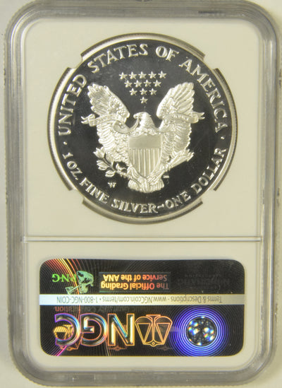 2002-W Silver Eagle . . . . NGC PF-70 Ultra Cameo