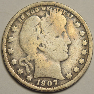 1907-O Barber Half Fine