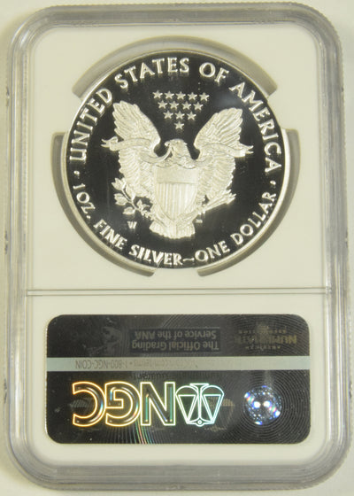 2016-W Silver Eagle . . . . NGC PF-70 Ultra Cameo Lettered Edge 30th Anniversary