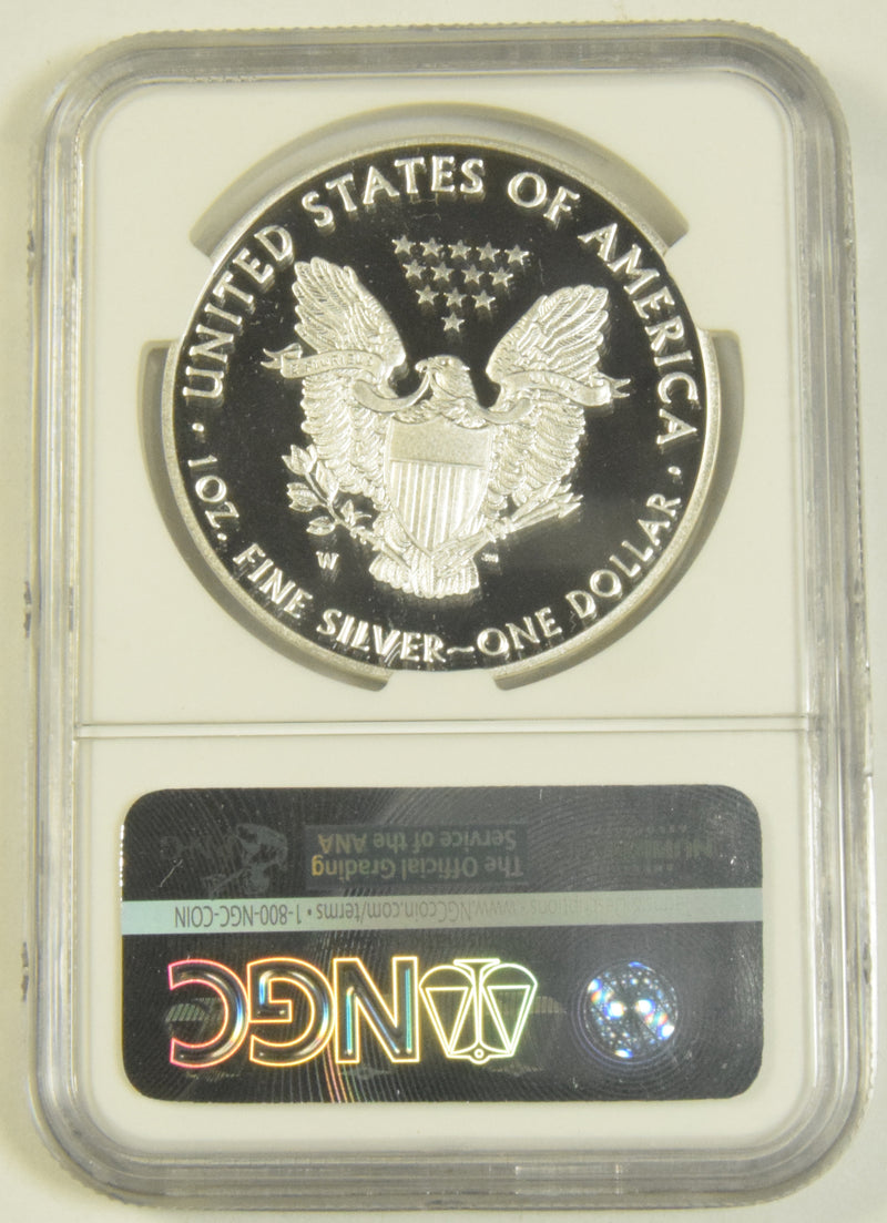 2016-W Silver Eagle . . . . NGC PF-70 Ultra Cameo Lettered Edge 30th Anniversary