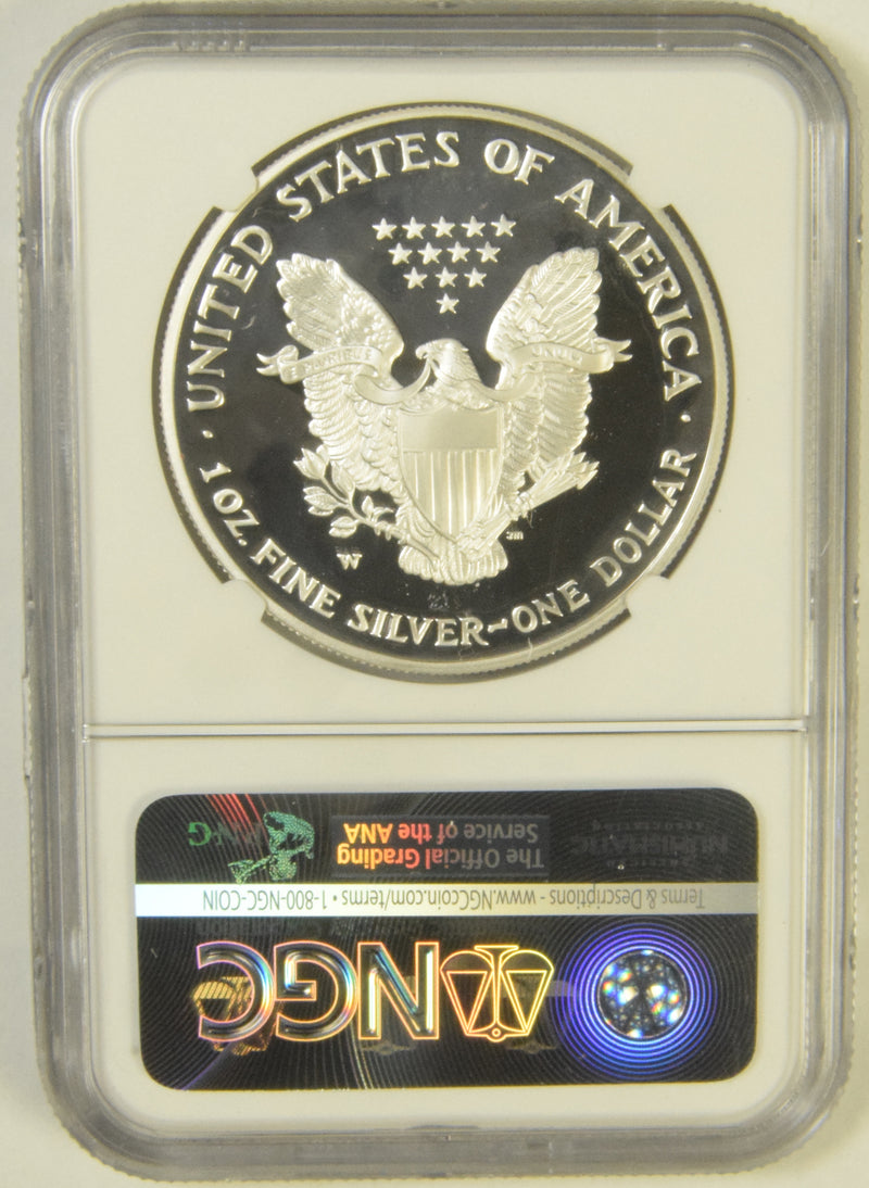 2003-W Silver Eagle . . . . NGC PF-69 Ultra Cameo