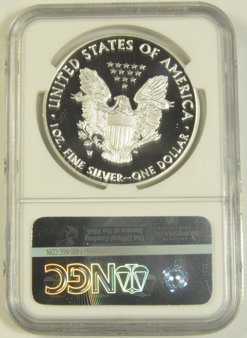 2016-W Silver Eagle . . . . NGC PF-70 Ultra Cameo Lettered Edge 30th Anniversary