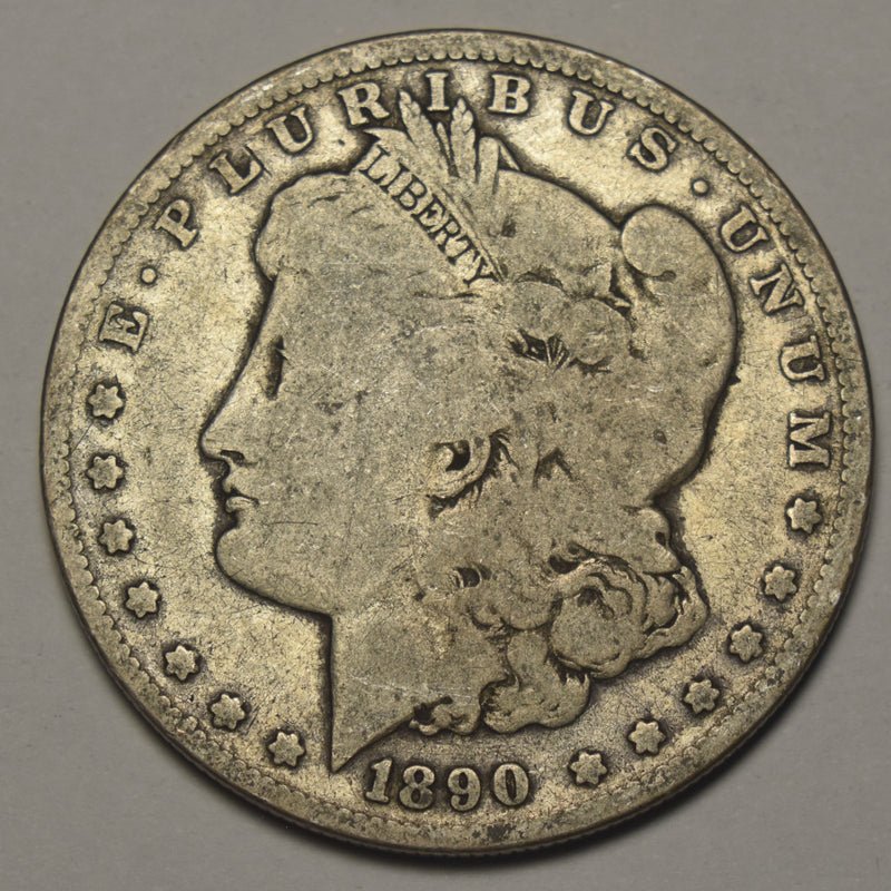 1890-O Morgan Dollar . . . . Very Good