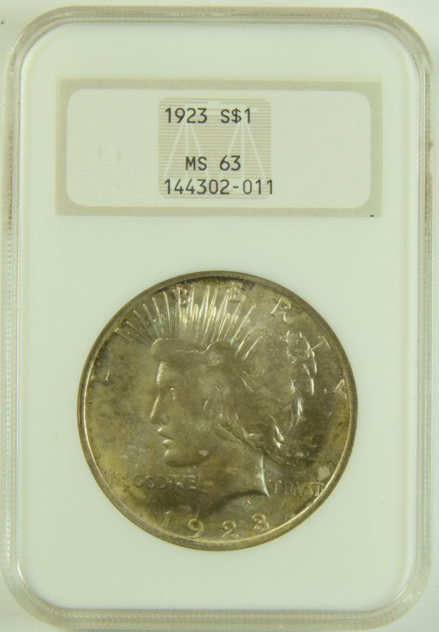 1923 Peace Dollar NGC MS-63 – Mount Vernon Coin