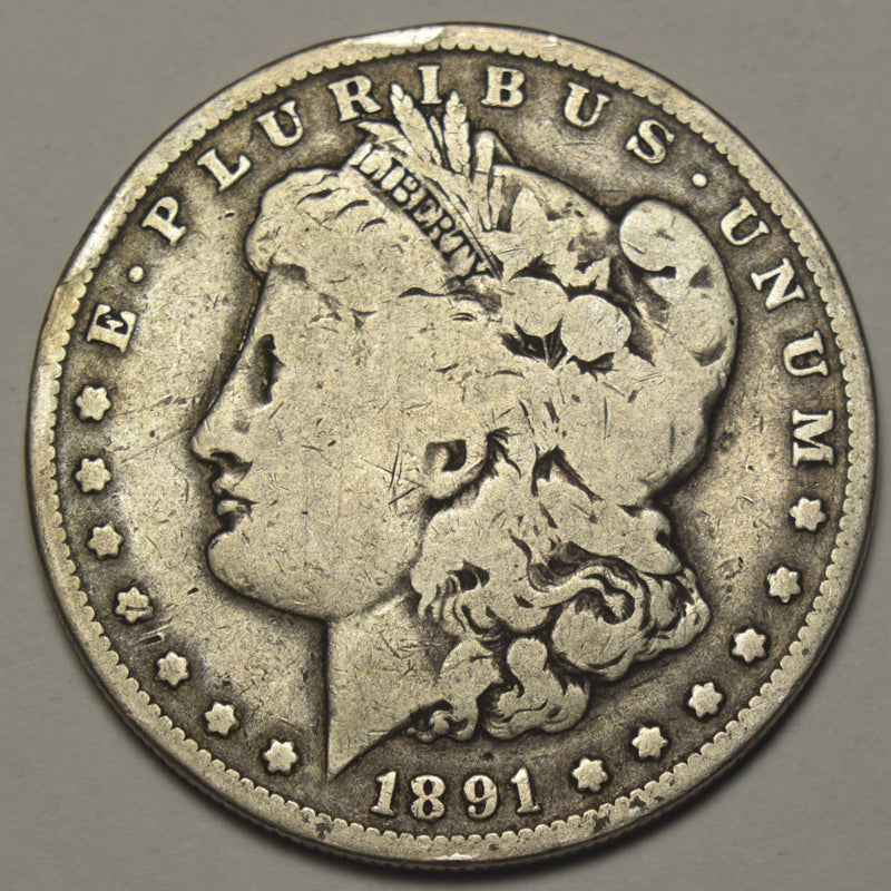 1891-O Morgan Dollar Fine