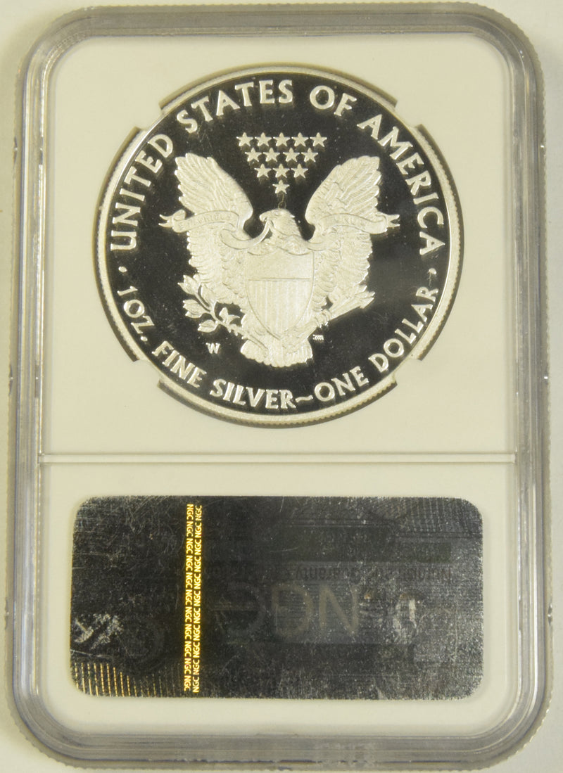 2011-W Silver Eagle . . . . NGC PF-70 Ultra Cameo Early Releases 25th Anniversary