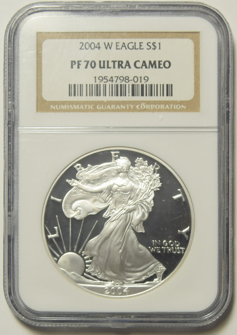 2004-W Silver Eagle NGC PF-70 Ultra Cameo