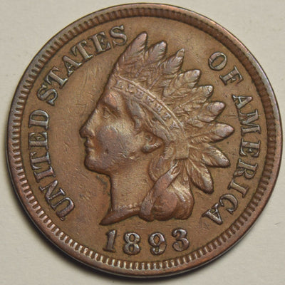 1893 Canadian 5 Cents Extremely Fine