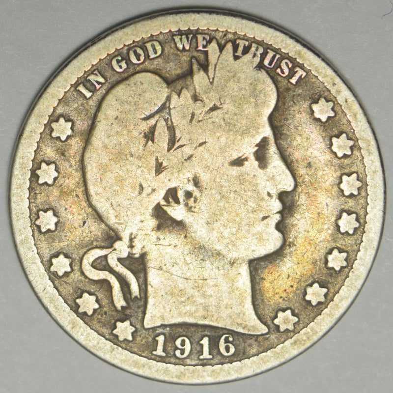 1916-D Barber Quarter . . . . Good