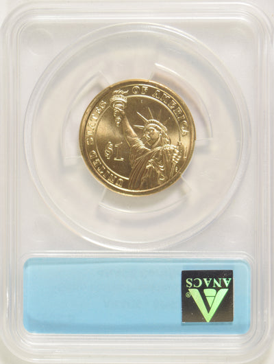 2008-D Monroe Presidential Dollar . . . . ANACS SP-67 Satin Finish