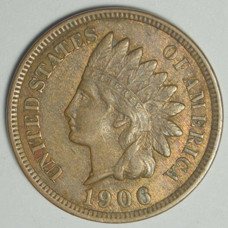 1906 Indian Cent Choice About Uncirculated