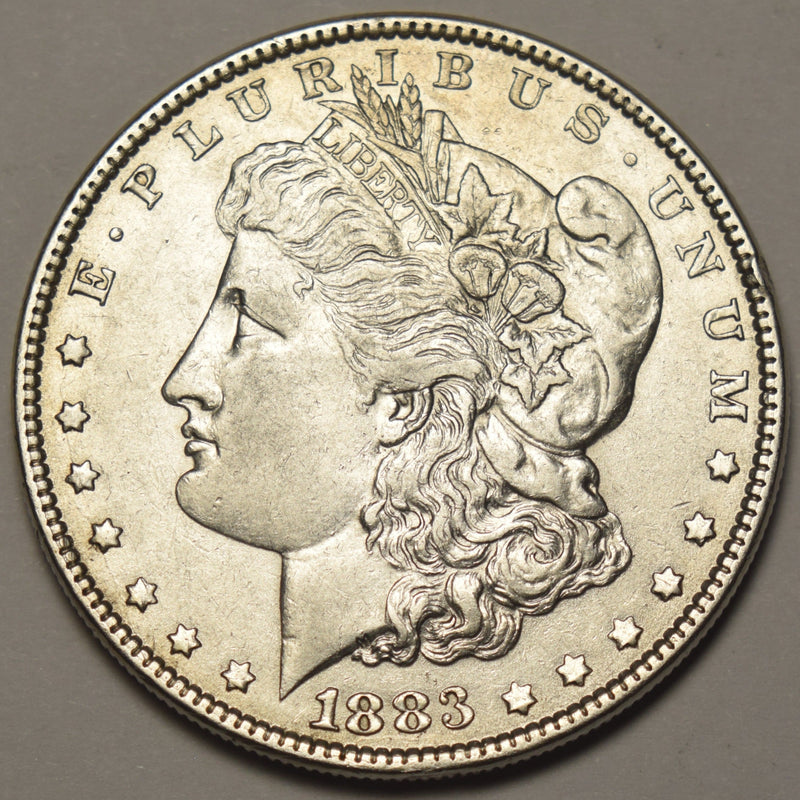 1883 Morgan Dollar . . . . Choice About Uncirculated