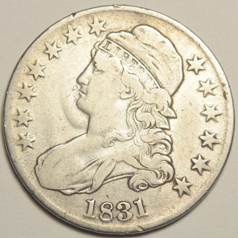 1831 Bust Half . . . . VF/XF