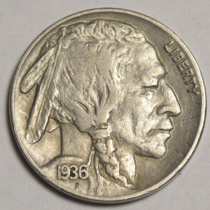 1936 Buffalo Nickel Extremely Fine