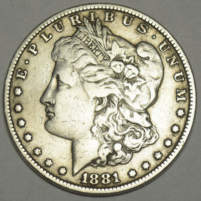 1881 Morgan Dollar Very Fine