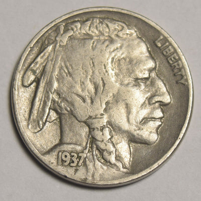 1937 Buffalo Nickel Choice About Uncirculated