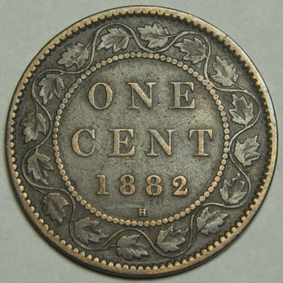 1882-H Canadian Cent Very Fine