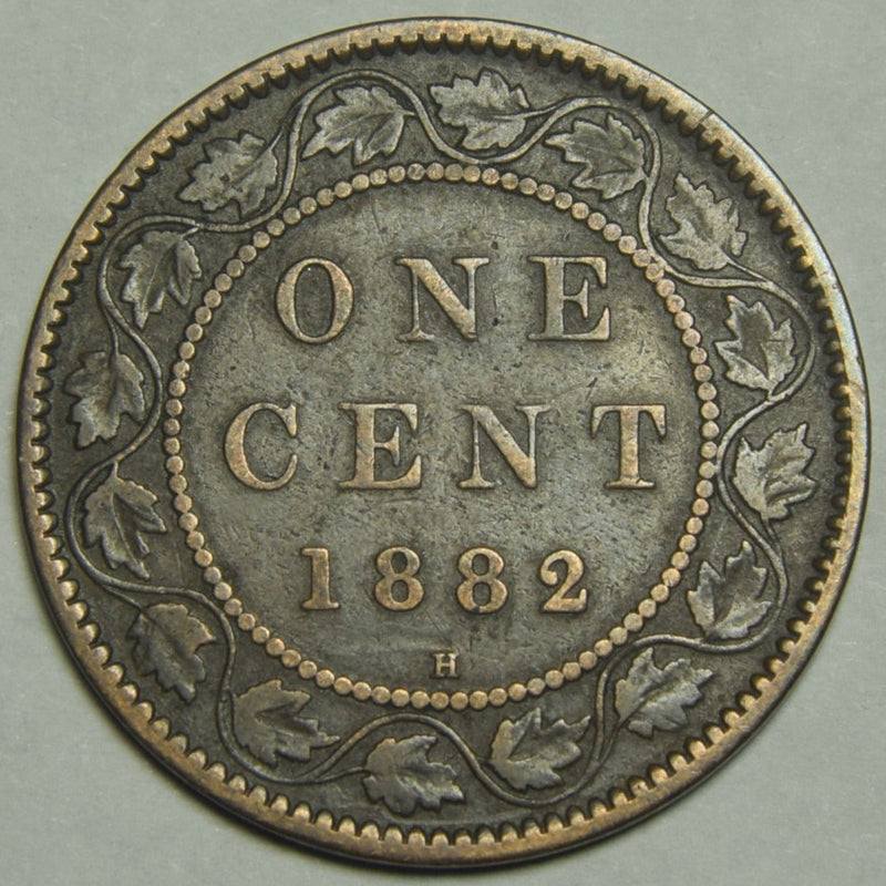 1882-H Canadian Cent Very Fine