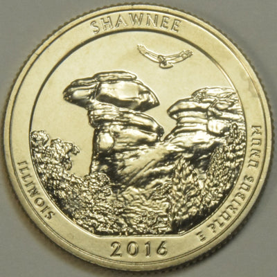 2016-S Shawnee, IL  Quarter Gem Brilliant Uncirculated