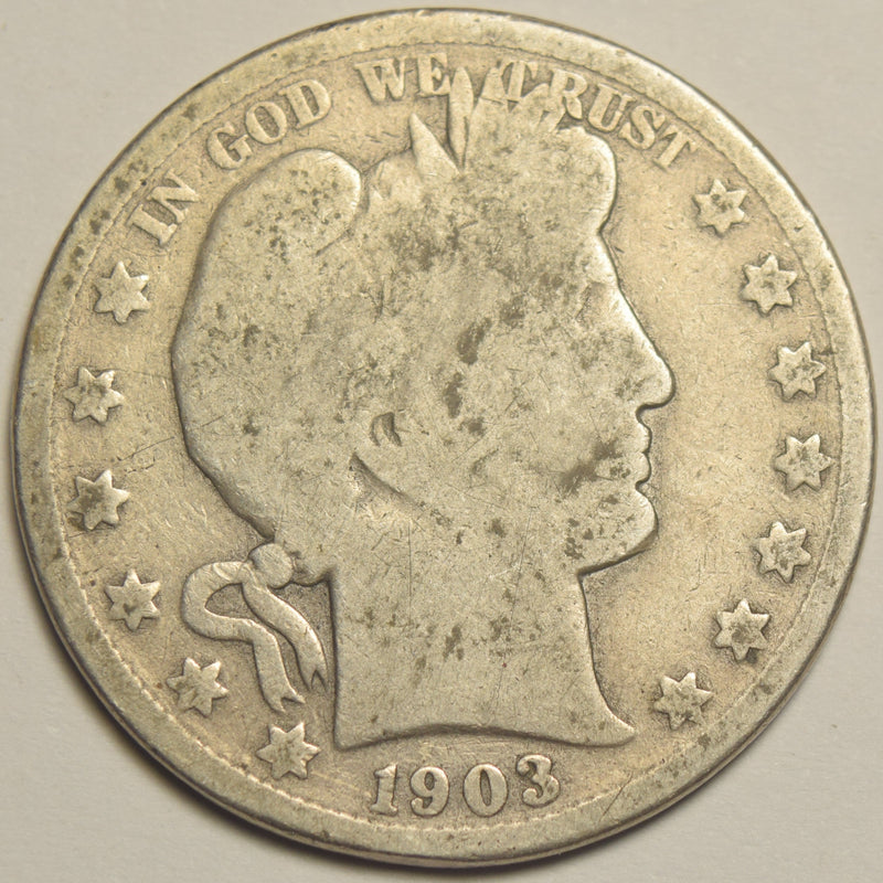 1903 Barber Half . . . . Good